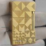 AAA Clone S.T. Dupont Ligne 2 Yellow Gold Finish Flagship Lighter